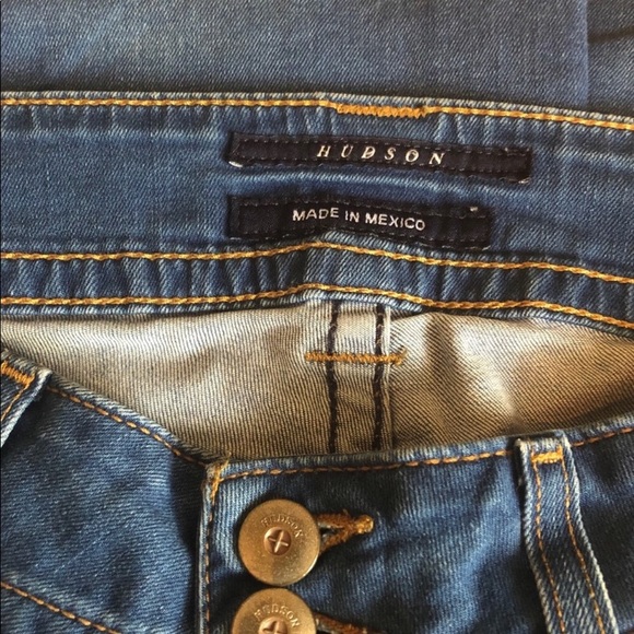 Hudson Signature Flap Pocket Stretch Jeans Size 26 - Picture 6 of 8